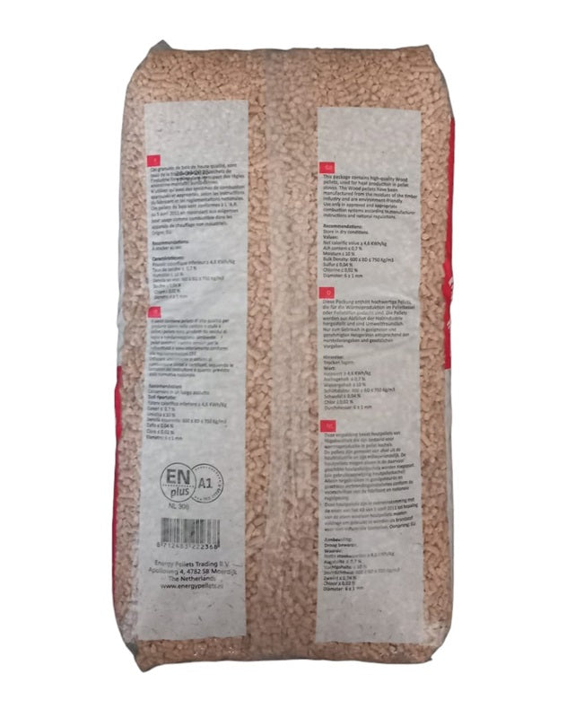 Energy pellets Excellent houtpellets EN+A1