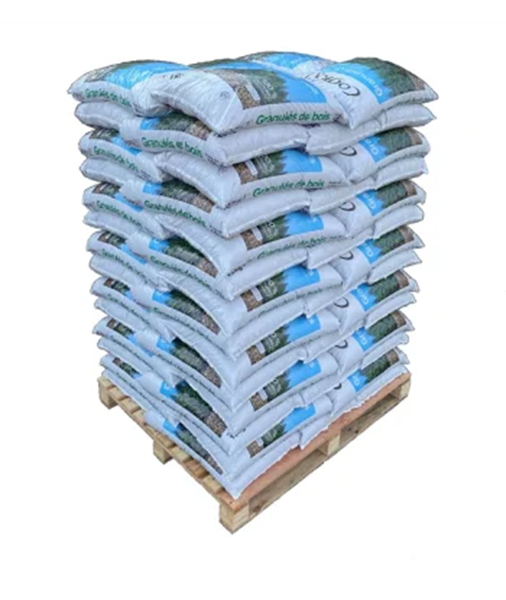 COGRA houtpellets, pallet met 70 zakken van 15 kg