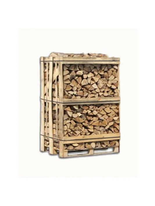 Droog brandhout pallet van 50 cm