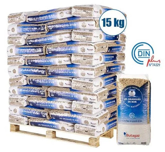 Butagaz Pellet – pallet van 66 zakken van 15 kg