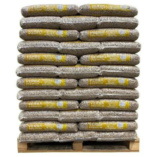 VERBA PREMIUM – Houtpellets – ENplus A1 – 100% Naaldhout – 66 zakken – 990 kg