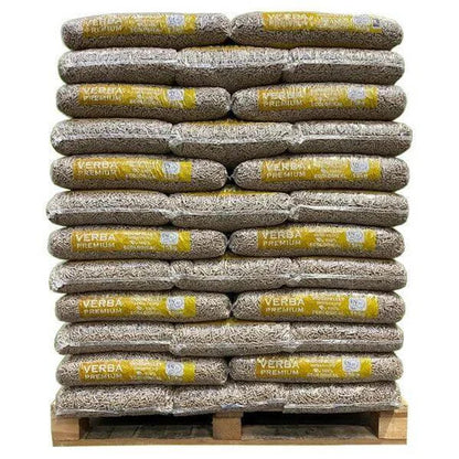 VERBA PREMIUM – Houtpellets – ENplus A1 – 100% Naaldhout – 66 zakken – 990 kg